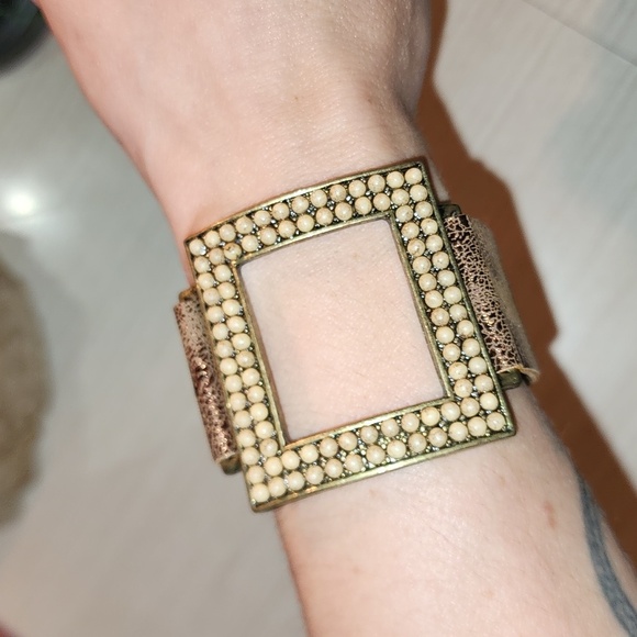 Brown and gold bracelet - Picture 5 of 6